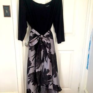 Long formal dress. Short in the front, long back